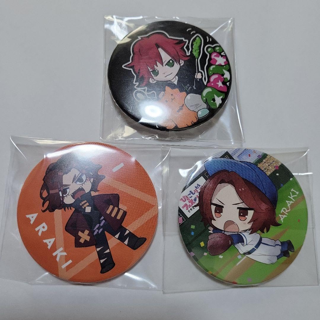 歌い手 あらき 缶バッジ